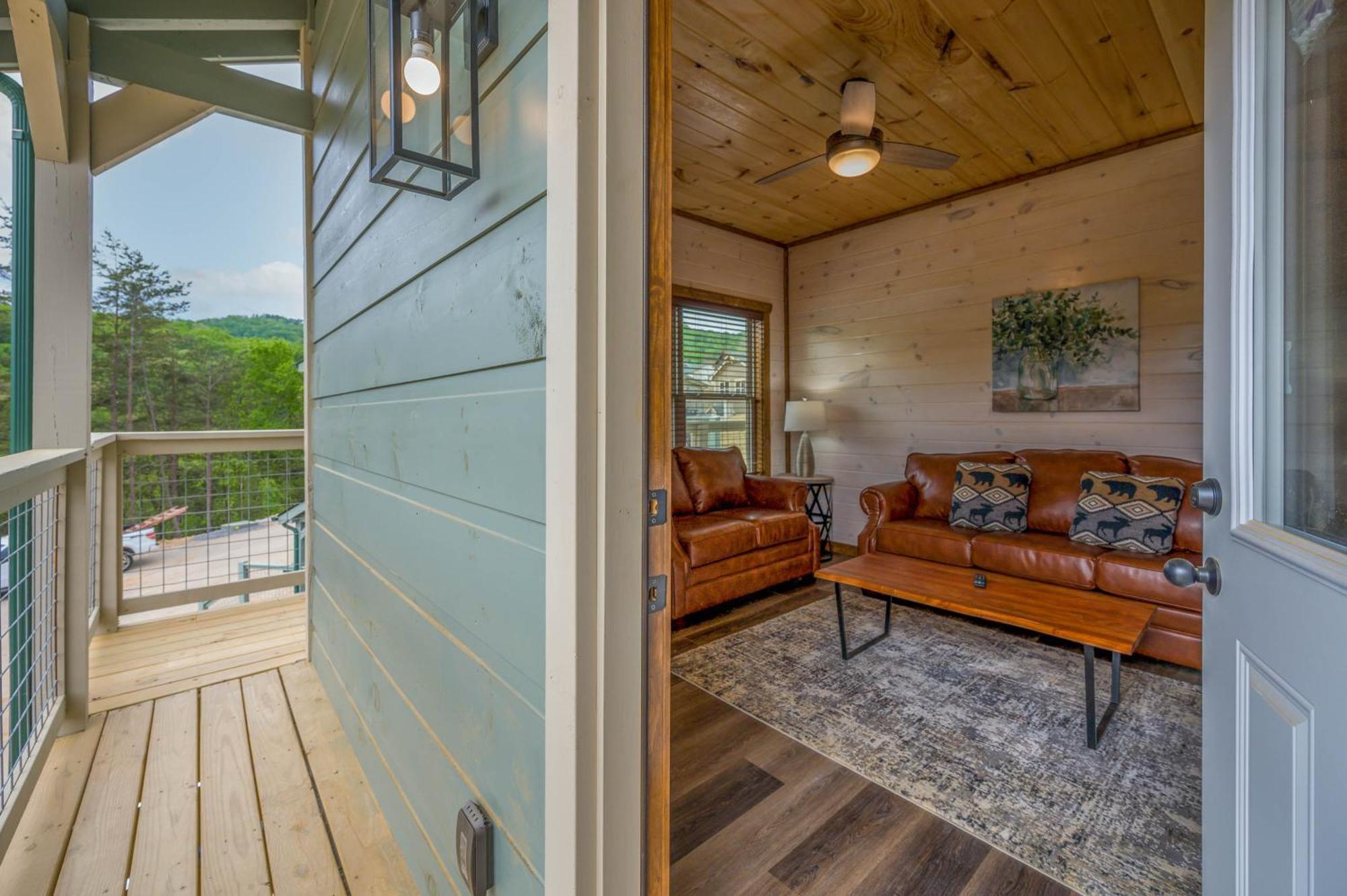 Osprey Nest Cottage Modern New Cabin Pigeon Forge Exteriör bild